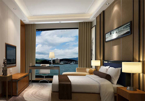 重慶酒店裝修中商務(wù)酒店的客房布置